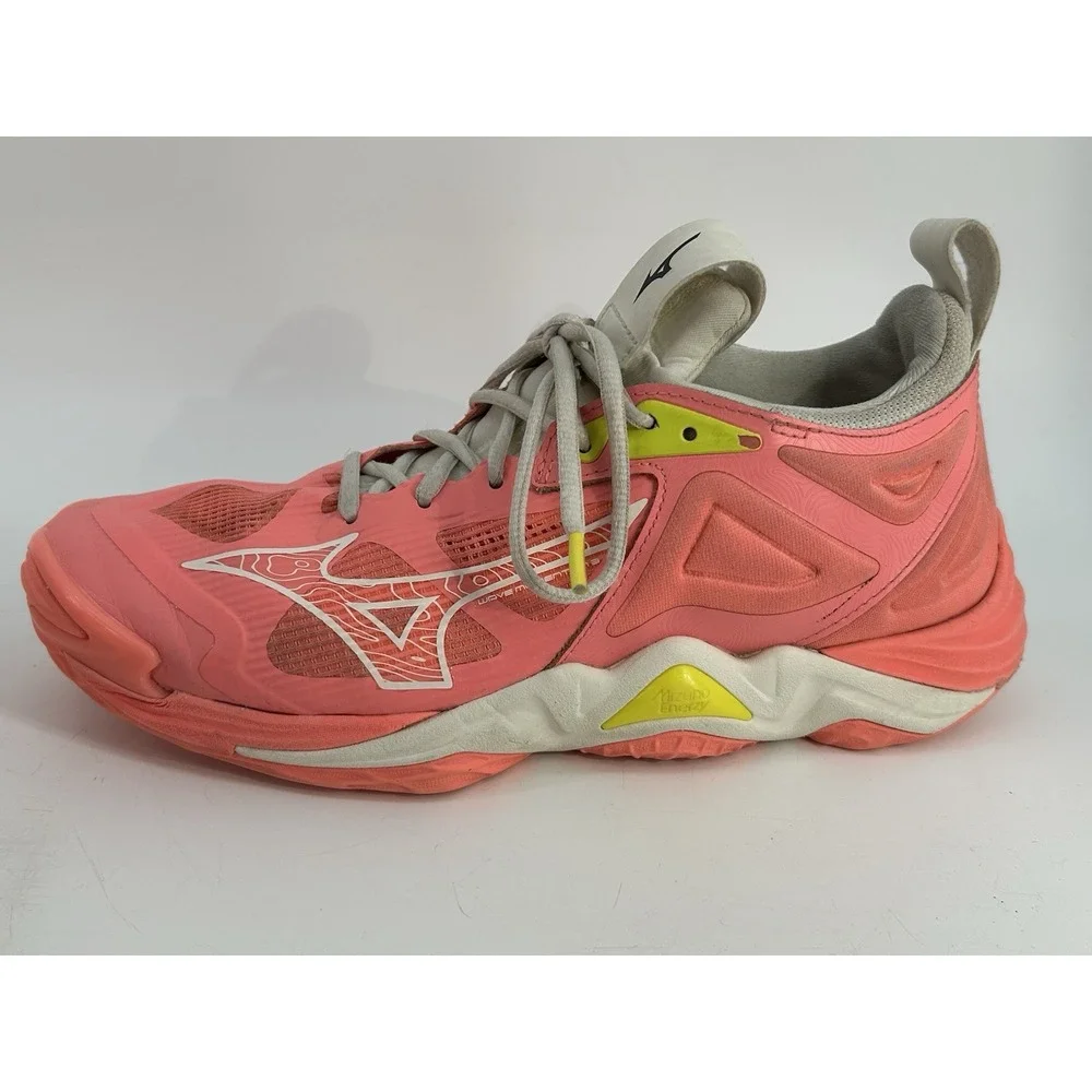 Mizuno Wave Momentum 3 Volleyball Shoes Rosebud Pink V1GA231206 Unisex Size 8.5